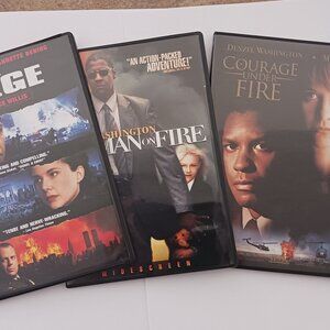 DVD Box Set - Denzel Washington Collection - 3 Movies Collection Action Thriller
